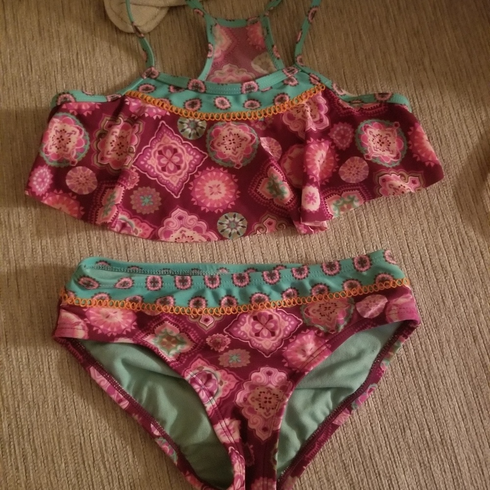 GB girls 2 piece swimsuit